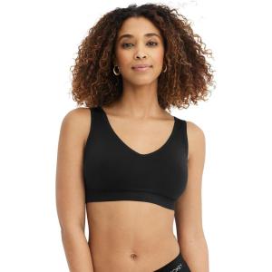 image:imageJockey Womens Bra Seamfree Back Smoothing BraletteBlack Out