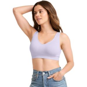 image:imageJockey Womens Bra Seamfree Back Smoothing BraletteDreamy Purple