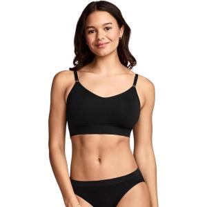 image:imageJockey Womens Bra Seamfree Back Smoothing Cami Strap BraletteBlack