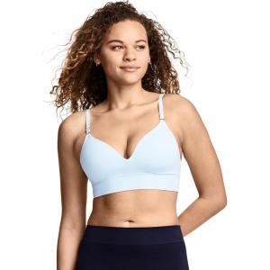 image:imageJockey Womens Bra Seamfree Smooth TShirt BraletteBlue Topaz