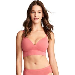 image:imageJockey Womens Bra Seamfree Smooth TShirt BraletteCoral Pink