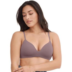 image:imageJockey Womens Bra Smooth amp Sleek Supersoft Demi Coverage Wirefree TShirt BraTwilight Sands