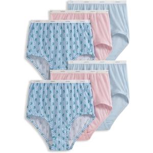 image:imageJockey Womens Underwear Classic Brief  6 PackElegant Blooms