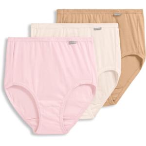 image:imageJockey Womens Underwear Elance Brief  3 PackIvoryLightPink Shadow