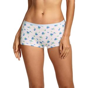 image:imageJockey Womens Underwear Organic Cotton Stretch BoyshortBlueberry Pop