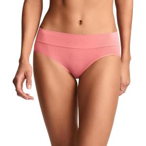 image:imageJockey Womens Underwear Seamfree Comfort Waist HipsterCoral Pink