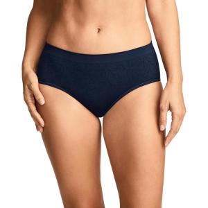 image:imageJockey Womens Underwear Seamfree HipsterBlue Jacquard