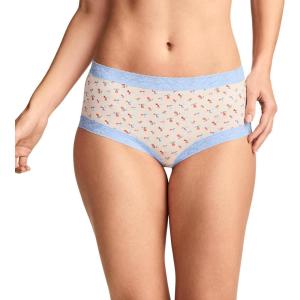 image:imageJockey Womens Underwear Soft Stretch Lace Microfiber BriefBeach Ball