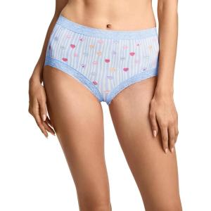 image:imageJockey Womens Underwear Soft Stretch Lace Microfiber BriefJockey Hearts