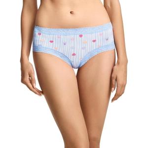image:imageJockey Womens Underwear Soft Stretch Lace Microfiber HipsterJockey Hearts