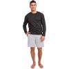 image:imageJockey Mens Loungewear Cotton Stretch Sleep ShortSolid Grey