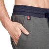 image:imageJockey Mens Loungewear Lightweight Cotton Blend Fleece 85 Short1876 Grey