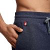 image:imageJockey Mens Loungewear Lightweight Cotton Blend Fleece 85 Short1876 Navy Blue