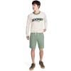 image:imageJockey Mens Loungewear Lightweight Cotton Blend Fleece 85 ShortEvergreen Mist