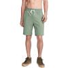 image:imageJockey Mens Loungewear Lightweight Cotton Blend Fleece 85 ShortEvergreen Mist