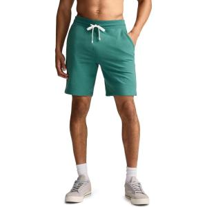 image:imageJockey Mens Loungewear Lightweight Cotton Blend Fleece 85 ShortSpring Green