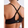 image:imageJockey Womens Bra Smooth amp Sleek Supersoft Demi Coverage Wirefree TShirt BraBlack