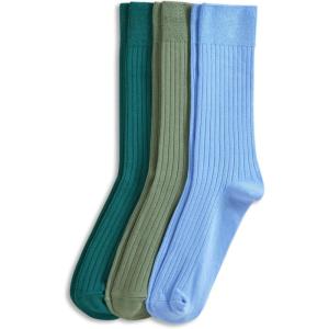 image:imageJockey Mens Socks Dress Crew Socks  3 PackMidnight Forest