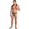image:imageJockey Mens Underwear Microfiber Stretch Thong  3 PackStriated Steel