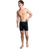 image:imageJockey Sport Mens Underwear Stability Pouch Microfiber 9 Long Leg Boxer BriefBlack Ocean
