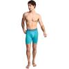 image:imageJockey Sport Mens Underwear Stability Pouch Microfiber 9 Long Leg Boxer BriefOcean Teal
