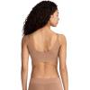 image:imageJockey Womens Bra Seamfree Back Smoothing Plunge BraletteAlmond
