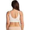 image:imageJockey Womens Bra Seamfree Back Smoothing Plunge BraletteSandy Shimmer