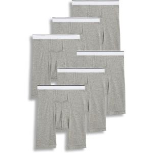 image:imageJockey Mens Underwear Pouch 10 Midway Brief  6 PackGrey Heather