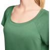 image:imageJockey Womens Activewear EverActive Oversized TeeBadge Green