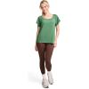 image:imageJockey Womens Activewear EverActive Oversized TeeBadge Green