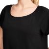 image:imageJockey Womens Activewear EverActive Oversized TeeBlack