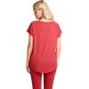 image:imageJockey Womens Activewear EverActive Oversized TeeDragonfruit Red