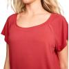 image:imageJockey Womens Activewear EverActive Oversized TeeDragonfruit Red