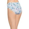 image:imageJockey Womens Underwear Elance Bikini  3 PackDigital LavenderDream Dot AquaFloral Clouds Aqua