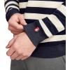 image:imageJockey Mens Loungewear Lightweight Cotton Blend Fleece Crew Sweatshirt1876 Stripe