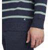 image:imageJockey Mens Loungewear Lightweight Cotton Blend Fleece Crew SweatshirtLagoon Stripe