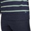 image:imageJockey Mens Loungewear Lightweight Cotton Blend Fleece Crew SweatshirtLagoon Stripe