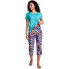 image:imageJockey Womens Sleepwear Soft Cool CapriBright Field