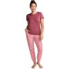 image:imageJockey Womens Sleepwear Soft Cool JoggerDawn Plaid