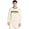 image:imageJockey Mens Loungewear Lightweight Cotton Blend Fleece Crew SweatshirtFawn