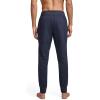 image:imageJockey Mens Loungewear Lightweight Cotton Blend Fleece Jogger1876 Navy Blue