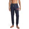 image:imageJockey Mens Loungewear Lightweight Cotton Blend Fleece Jogger1876 Navy Blue