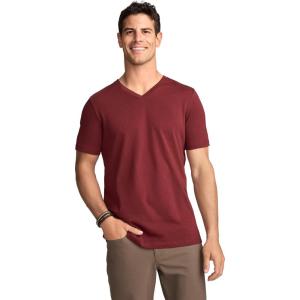 image:imageJockey Mens Casualwear Made2Fit VNeck TShirtCranberry