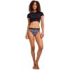 image:imageJockey Womens Underwear Worry Free Microfiber Light Absorbency ThongAmbient Strokes