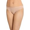 image:imageJockey Underwear Women Bikini  Worry Free Cotton Stretch Moderate Absorbency Period Underwear for WomenLight Beige