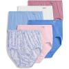 image:imageJockey Womens Underwear Plus Size Elance Brief  6 PackWavering Floral