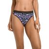 image:imageJockey Womens Underwear Worry Free Microfiber Light Absorbency ThongAmbient Strokes