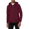 image:imageJockey Mens Active Cozy Fleece Zip Up HoodieZinfandel
