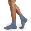 image:imageJockey Mens Everyday Cotton Blend Quarter Socks 8PackWhiteBlueGreyNavy