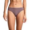 image:imageJockey Womens Underwear Organic Cotton Stretch Logo Bikini  3 PackTwilight Haze